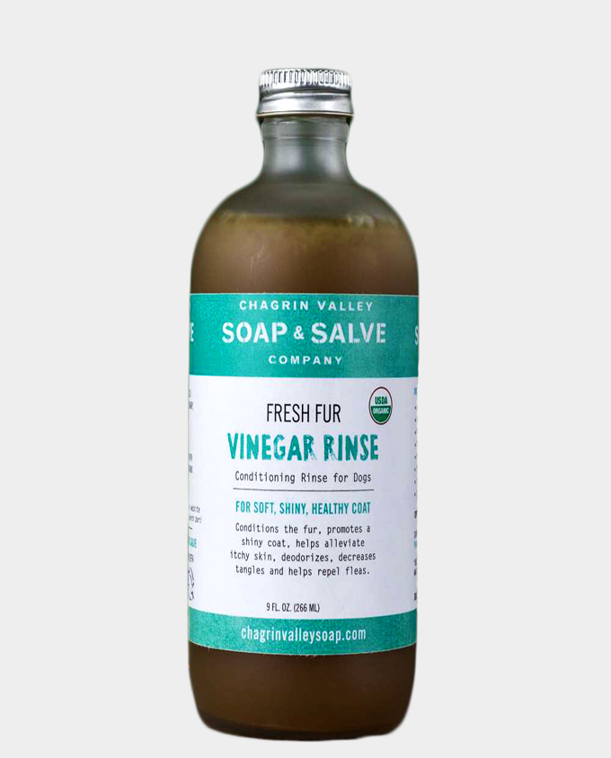 Organic Apple Cider Vinegar Fur Rinse