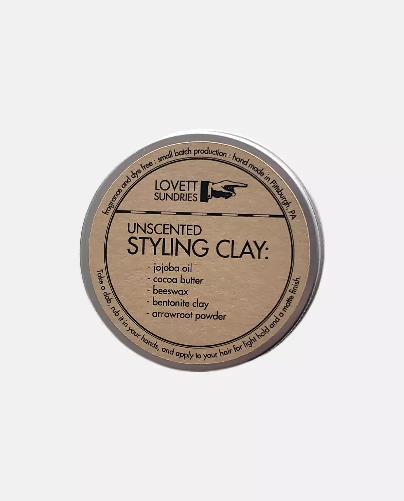 Unscented Styling Clay – Less Than