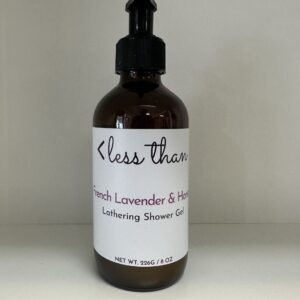 Less Than Lathering Shower Gel French Lavender + Honey