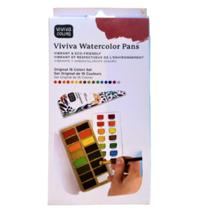 Viviva Watercolor Paint Pans