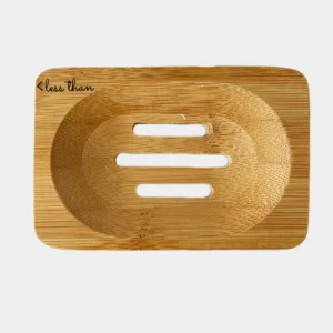 Less Than Bamboo Soap Dish Flat