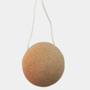 Konjac Facial Sponge Pink French Clay