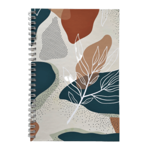 Lined Hardcover Earthy Boho Journal