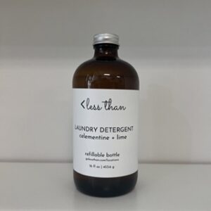 Less Than Prefilled Bottle: Laundry Detergent Clementine + Lime